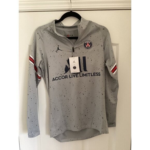 Jordan X Paris Saint Germain ADV Elite 4th Drill Top Men’s Tee Size: Small - Picture 1 of 12